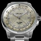 Ublast - Globe GMT - Swiss Made - REF.UBGLO40CHA - Ltd, Nieuw