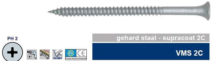 dakparker 4,8 x 40         VMS, Doe-het-zelf en Verbouw, IJzerwaren en Bevestigingsmiddelen, Ophalen of Verzenden