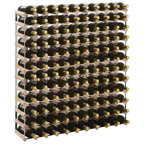 Wijnrek Massief Grenen | Tweedekansje | Voor 120 Fl.!, Huis en Inrichting, Woonaccessoires | Wijnrekken, 75 cm of meer, 25 flessen of meer