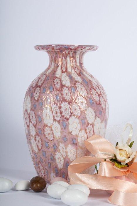 Vaas - Glas - Vaso Murano h cm 17, Antiek en Kunst, Antiek | Glas en Kristal