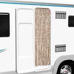 vidaXL Vliegengordijn 56x200 cm chenille beige en, Huis en Inrichting, Stoffering | Gordijnen en Lamellen, Verzenden, Nieuw, Beige