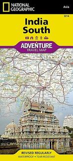 Wegenkaart - Landkaart Zuid India - Adventure Map National, Boeken, Atlassen en Landkaarten, Nieuw, Verzenden