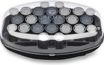 Krulset - 24 rollers - Kabelopbergsysteem Carmen Pro C5040, Verzenden, Nieuw