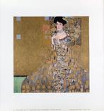 Gustav Klimt (after) - Adele Bloch-Bauer I - Vintage Print -