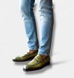 Santoni UK12 Alligator - Loafers - Maat: EU 48 - Nieuw in, Nieuw