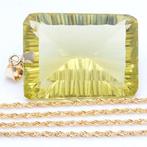 Zonder Minimumprijs - Ketting met hanger - 18 karaat Geel