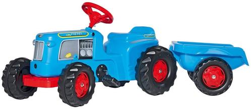 Rolly Toys RollyKiddy Traptractor Classic blauw, Kinderen en Baby's, Speelgoed | Overig
