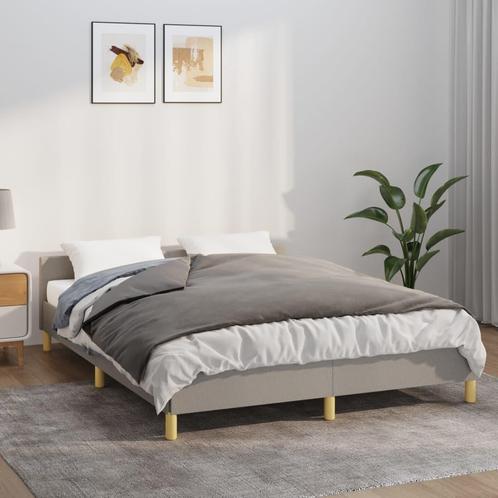 vidaXL Verzwaringsdeken met hoes 120x180 cm 5 kg stof grijs, Huis en Inrichting, Slaapkamer | Beddengoed, Grijs, Nieuw, Verzenden