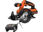 BLACK+DECKER BDCCS18E1-QW Cirkelzaag - 18V -140mm -, Verzenden, Zo goed als nieuw