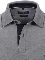 Casa Moda Polo Shirt Comfort Fit Effen Stretch Blauw, Kleding | Heren, Polo's, Verzenden, Nieuw, Blauw
