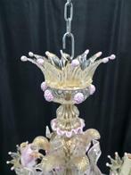 Kroonluchter - Pizzetto - Muranoglas - 6 lampen / 55 cm, Antiek en Kunst