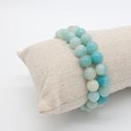 Amazoniet armband 8mm, Ophalen of Verzenden, Nieuw