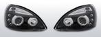 Koplampen Angel Eyes | Renault Clio 2 2001-2005 | zwart, Verzenden, Nieuw, Renault