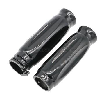 1  Handvatten | WLC | Aluminium/Zwart voor Harley Davidson beschikbaar voor biedingen