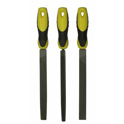 Vijlen set 3-delige halfzoet Stanley 200mm | 0-22-464, Doe-het-zelf en Verbouw, Gereedschap | Handgereedschap, Nieuw, Verzenden