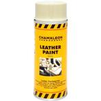 Leerverf beige / tan spuitbus 400 ml - Chamäleon, Verzenden, Nieuw