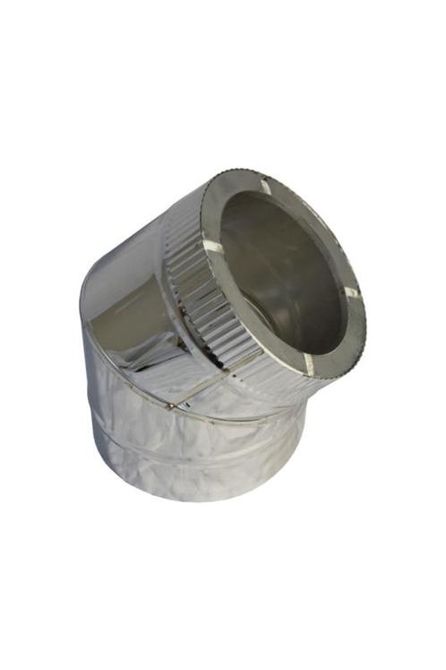 Isotube Plus Bocht 45°, Huis en Inrichting, Haarden, Ophalen