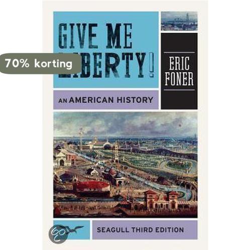 Give Me Liberty 9780393911893 Eric J. Foner, Boeken, Taal | Engels, Gelezen, Verzenden