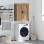 vidaXL Wandkast Artisan Eiken 69,5 x 34 x 90 cm Bewerkt hout, Minder dan 50 cm, Verzenden, Nieuw, Minder dan 100 cm
