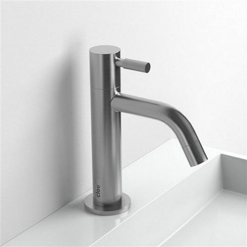 Fonteinkraan Clou Freddo 2 Hoge Versie 12x19cm RVS, Doe-het-zelf en Verbouw, Sanitair, Kraan, Nieuw, Ophalen of Verzenden