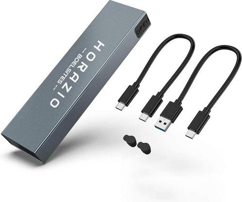 Horazio® - Aluminum M.2 SSD Behuizing, Computers en Software, Computerbehuizingen, Verzenden