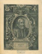 Portrait of Emanuel van Meteren, Antiek en Kunst, Kunst | Etsen en Gravures