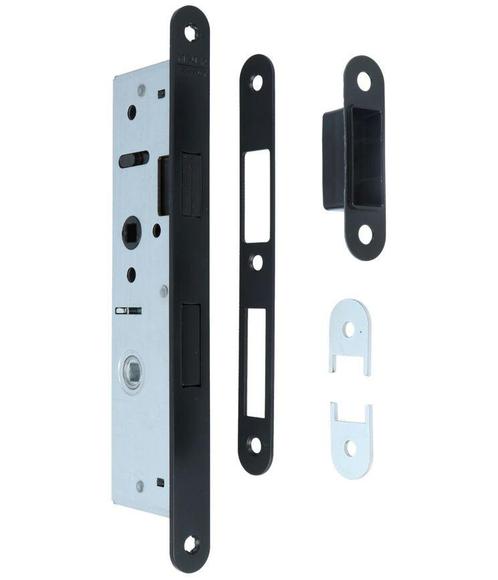 Mauer Magneet Smal Bad/WC Slot 4445 zwarte voorplaat, Doe-het-zelf en Verbouw, Hang- en Sluitwerk, Verzenden