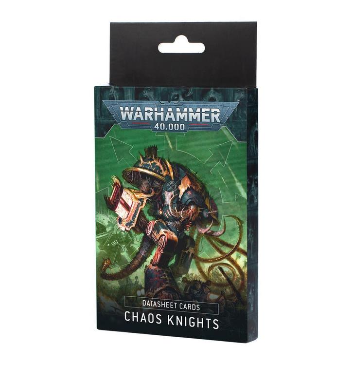 Chaos Knights Datasheet cards (Warhammer Age of Sigmar, Hobby en Vrije tijd, Wargaming, Nieuw, Ophalen of Verzenden