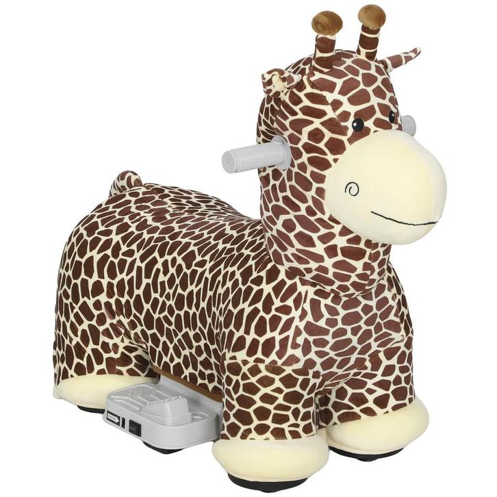 TRUUSK Giraffe Loopauto - Giraffevorm - Batterij Aangedreven, Kinderen en Baby's, Kinderspulletjes, Nieuw, Verzenden