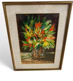 A. Algier - Vaso com Flores, Antiek en Kunst