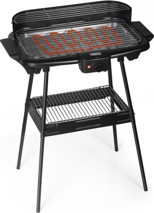 Princess 112247 - Elektrische Barbecue - Grilloppervlak, Tuin en Terras, Houtskoolbarbecues, Verzenden