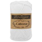 Scheepjes Catona 50 gram - 106 snow white - Katoen Garen, Hobby en Vrije tijd, Ophalen of Verzenden, Nieuw