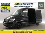 Volkswagen Crafter 2.0 TDI AUT HIGHLINE EXCLUSIVE L3 €799pm, Auto's, Automaat, Volkswagen, Zwart, Diesel