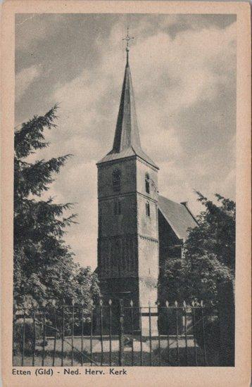 ETTEN (Gld.) - Ned. Herv. Kerk, Verzamelen, Ansichtkaarten | Nederland, Verzenden