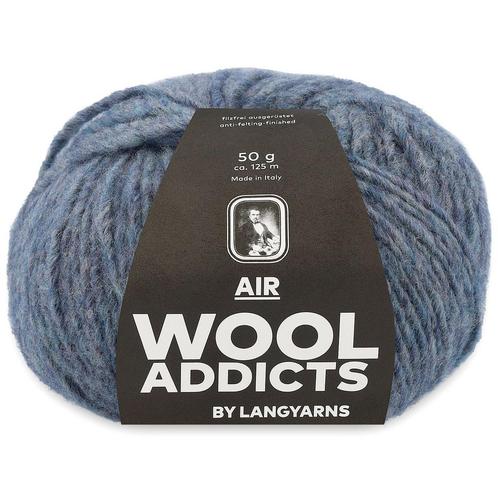 WoolAddicts Air - 21 kristalblauw - Merinowol Garen, Hobby en Vrije tijd, Breien en Haken, Ophalen of Verzenden