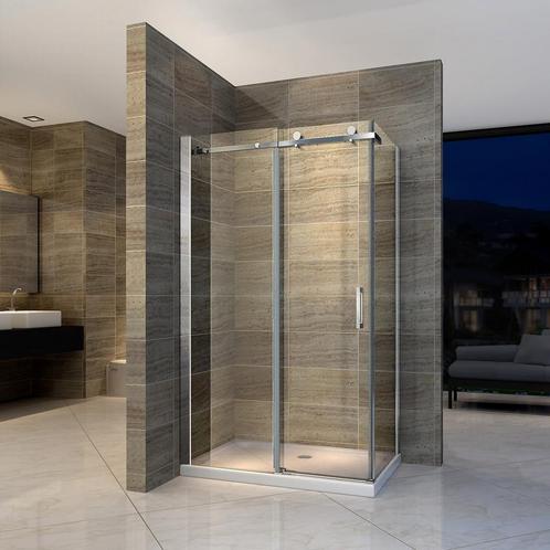 Douchecabine BWS Slide 140x90x195 cm 8 mm Nano Coating, Doe-het-zelf en Verbouw, Sanitair, Douche, Nieuw, Ophalen of Verzenden