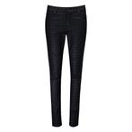 Angels • zwarte coated broek Skinny • 36, Kleding | Dames, Broeken en Pantalons, Verzenden, Zwart, Nieuw, Angels