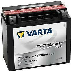 Varta YTX20L-4 / YTX20L-BS Powersports AGM Accu 12V 18Ah 177, Motoren, Onderdelen | Overige, Verzenden