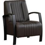 Leren Fauteuil Glamour - Toledo Leer Caffe, Huis en Inrichting, Fauteuils, Nieuw, Ophalen of Verzenden, Fauteuil Glamour - Toledo leer Caffe past perfect in uw interieur als u woonstijl: Industrieel, Modern, Retro is.