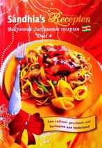Sandhias Recepten Bekroonde Surinaamse recepten Deel 4, Verzenden, Zo goed als nieuw, Faja Lobi Food BV