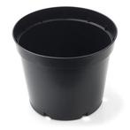 Plantcontainer | Nature | 3 stuks (Ø 21 cm, 4 liter, Zwart), Tuin en Terras, Bloempotten, Verzenden, Nieuw