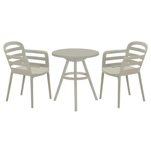 Garden Impressions Mira balkonset 3-delig - Faria tuintafel, Tuin en Terras, Tuinsets en Loungesets, Verzenden