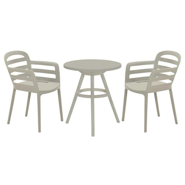 Garden Impressions Mira balkonset 3-delig - Faria tuintafel, Tuin en Terras, Tuinsets en Loungesets, Verzenden