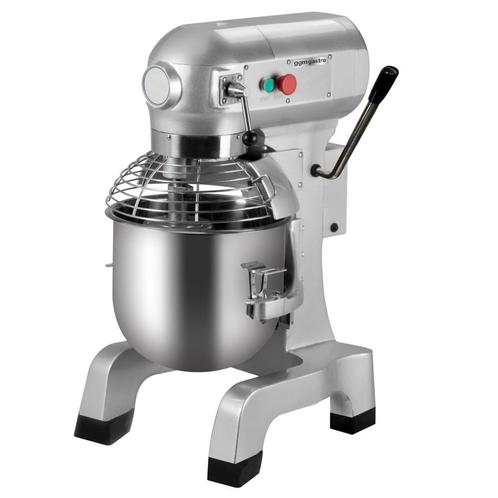 GGM Gastro | Planeetmenger - 27 liter - 1,5 kW - incl. 3 |, Witgoed en Apparatuur, Keukenmixers, Nieuw, Verzenden