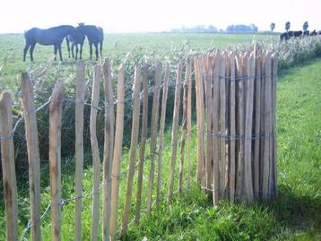 Kastanjehouten, Schapenhekken en Kastanjehout en palen ,