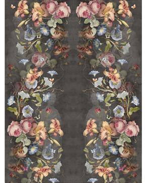 Tricot Paneel Bloemen & Standbeelden, Hobby en Vrije tijd, Stoffen en Lappen, Overige kleuren, Nieuw