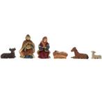 Ruhhy Kerststal Beeldjes Set – 10 Figuren voor Traditione., Diversen, Kerst, Ophalen of Verzenden, Nieuw