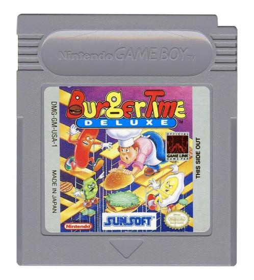 BurgerTime Deluxe [Gameboy], Spelcomputers en Games, Games | Nintendo Game Boy, Zo goed als nieuw, Ophalen of Verzenden