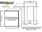 Whirlpool WIO 3T133 PLE - Inbouw vaatwasser - 14 couverts -, Verzenden, Zo goed als nieuw