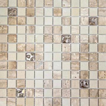 Mozaiek tegel beige 30x30 cm beschikbaar voor biedingen